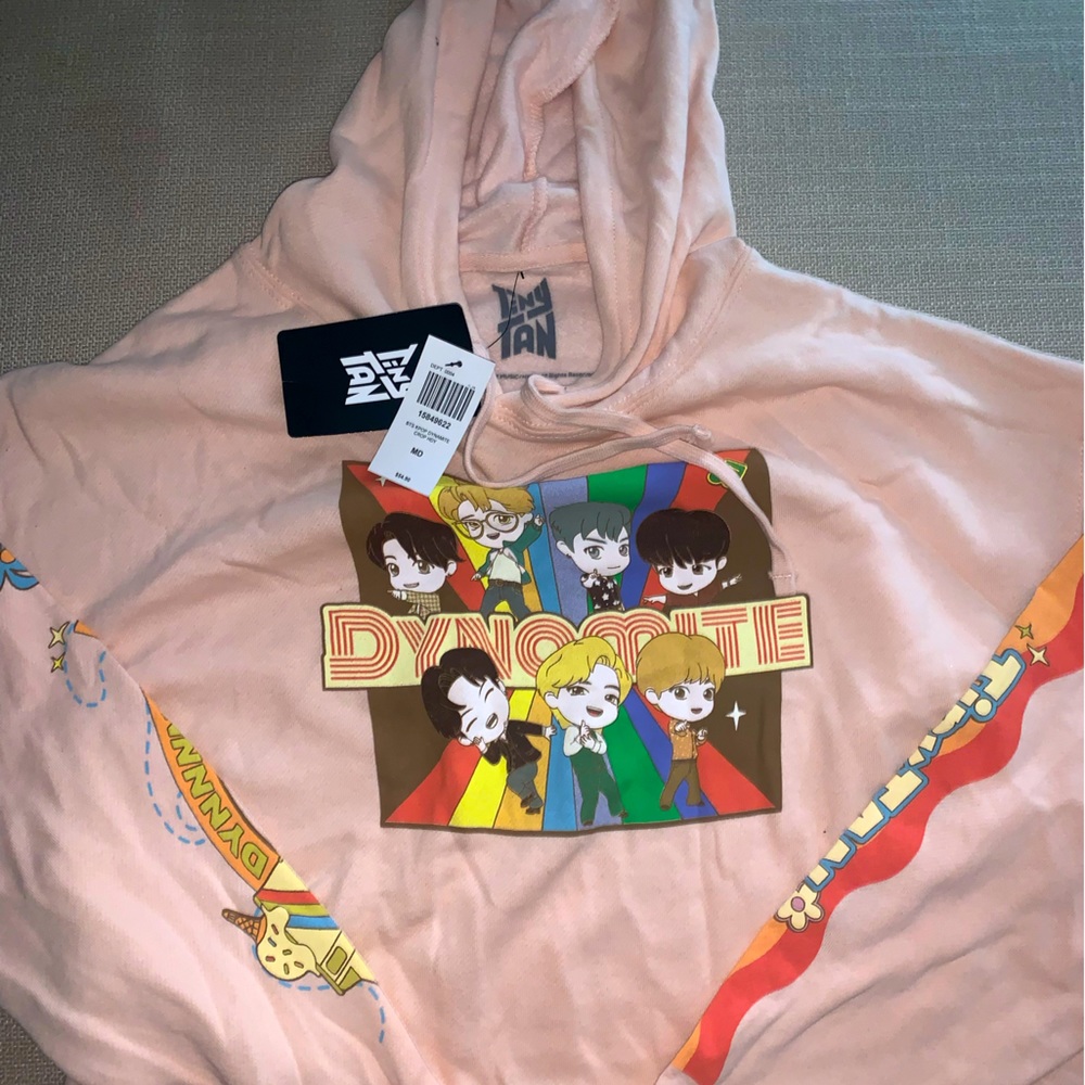 Cropped BTS Bangtan Hoodie